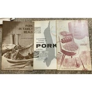 USDA Guide for Consumers Lamb Pork in‎ Family Meals Slaughtering Cutting Farm